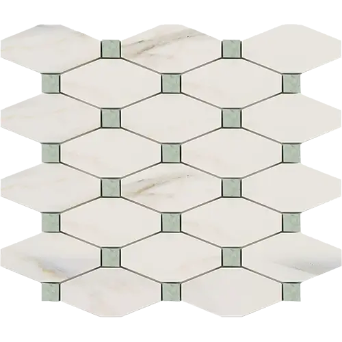 Calacatta Gold Octave w/ Ming-Green