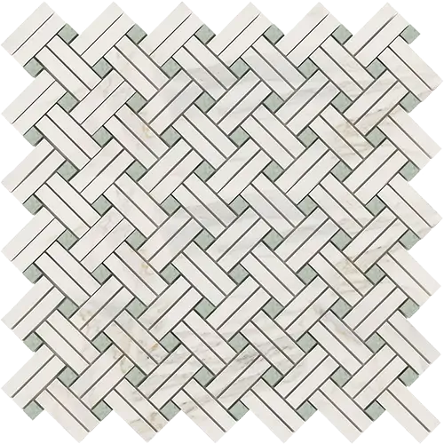 Calacatta Gold Stanza w/ Ming-Green