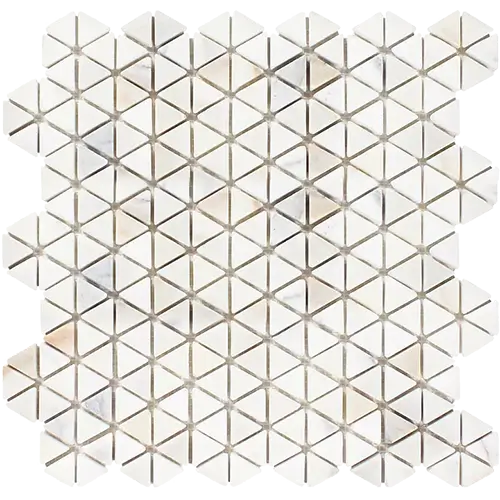 Calacatta Gold Triangular Hex