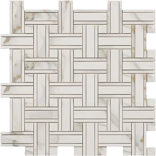 Calacatta Gold Triple-Weave w/ Calacatta Gold