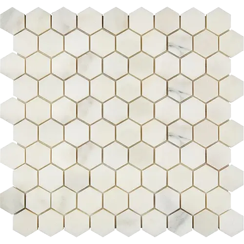 Calacatta Oliva 1 1/4" Hex