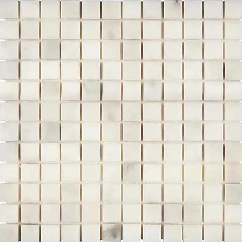 Calacatta Oliva 1" x 1" Mosaic