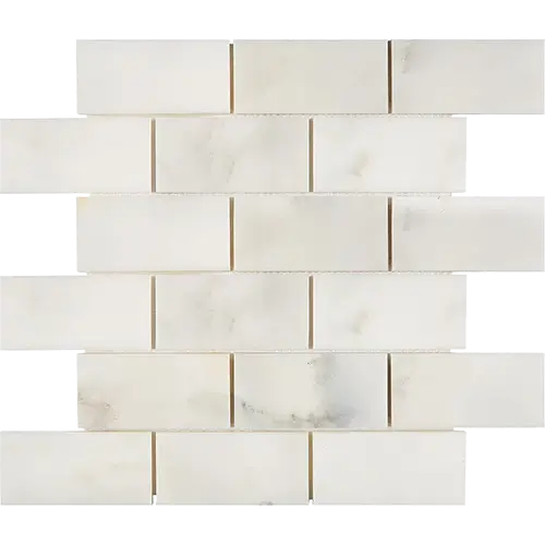 Calacatta Oliva 2" x 4" Mosaic