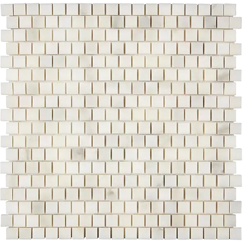 Calacatta Oliva 5/8" x 5/8" Staggered Mosaic