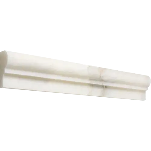 Calacatta Oliva OG-1 Single-Step Chair Rail 2" x 12"