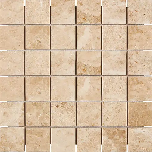 Cappuccino Polished 2" x 2" Mosaic