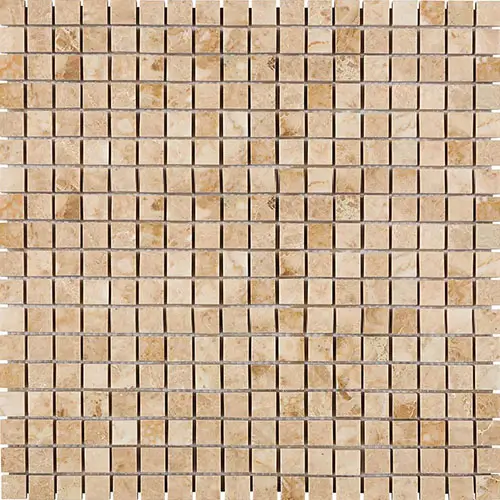 Cappuccino Polished 5/8" x 5/8" Mosaic