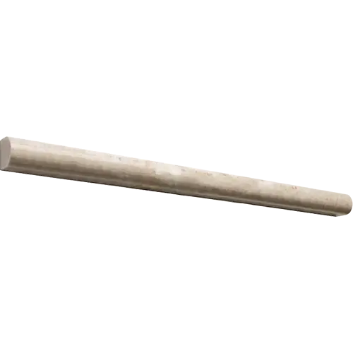 Cappuccino Polished Bullnose 3/4" x 12"