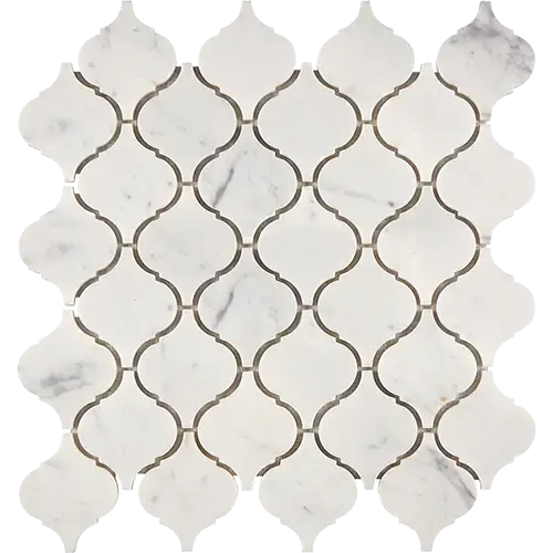 Carrara White 3" Lantern