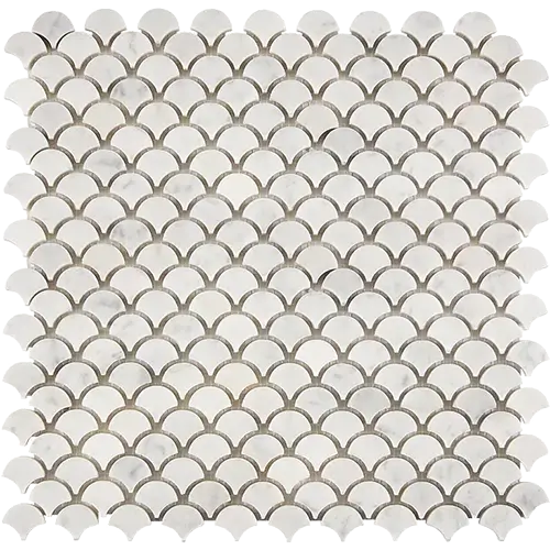Carrara White Fan