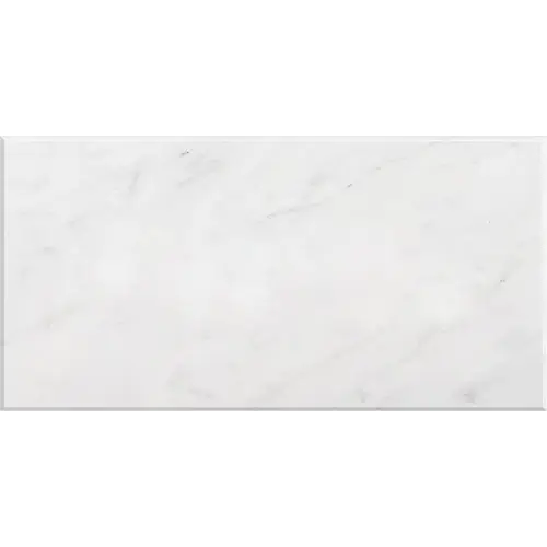 Carrara White Micro-Beveled 18" x 36"