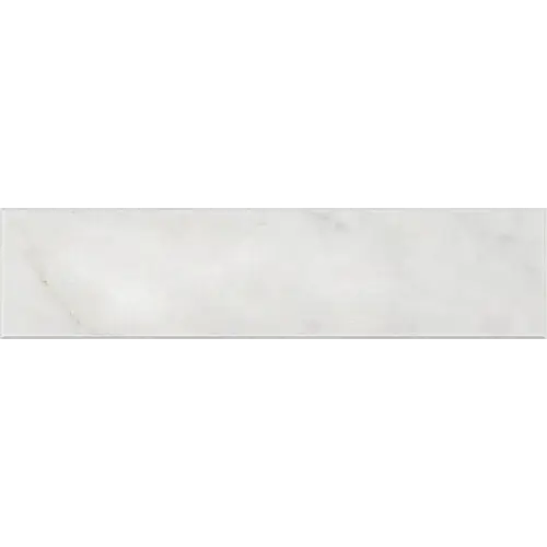 Carrara White Micro-Beveled 2" x 8"