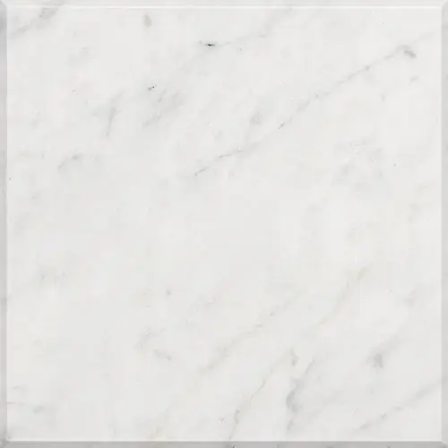 Carrara White Micro-Beveled 24" x 24"
