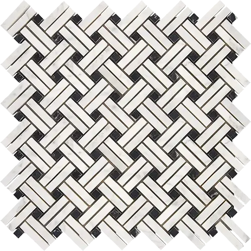 Carrara White Stanza w/ Black