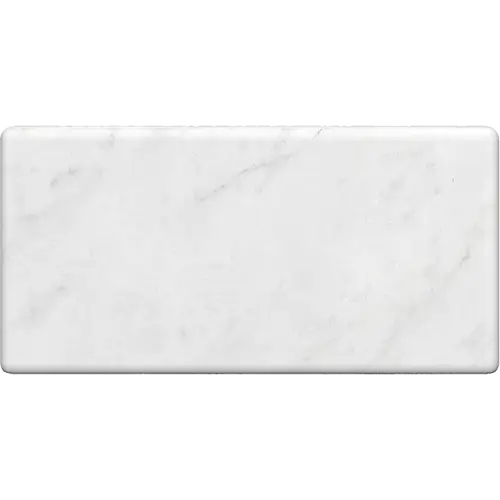 Carrara White Tumbled 3" x 6"