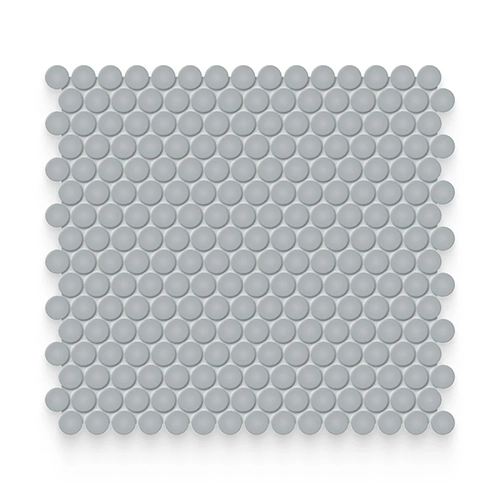 Essential Cloud Blue 0.75" x 0.75" Penny Round Glossy