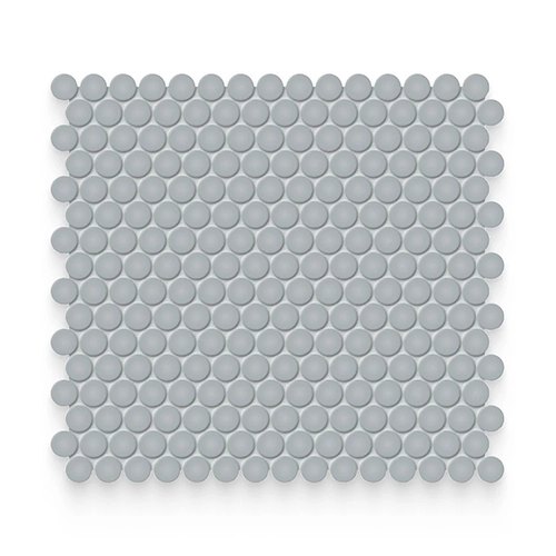 Essential Cloud Blue 0.75" x 0.75" Penny Round Matte