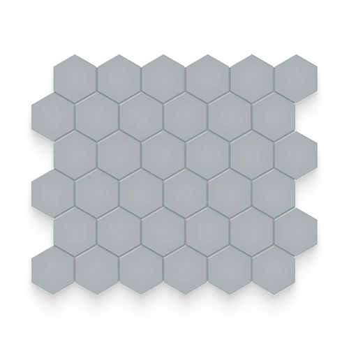 Essential Cloud Blue 2" x 2" Hexagon Matte