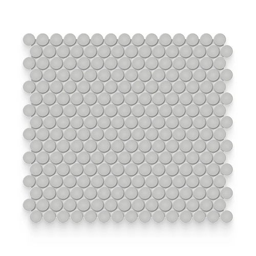 Essential Loft Grey 0.75" x 0.75" Penny Round Matte
