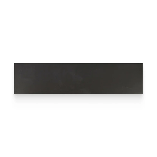 Forte Black City 3.5" x 14.5" Rectangle Matte