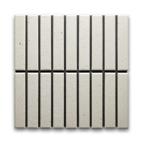 Suna Olympus White 1.1" x 5.71" Stacked Glossy