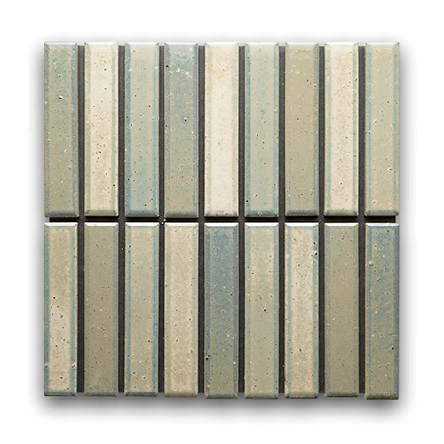 Suna Seafoam 1.1" x 5.71" Stacked Glossy