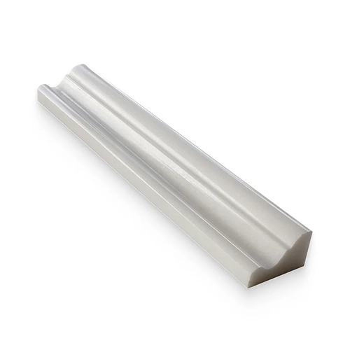 Thassos White 2" x 12" Crown Molding Honed