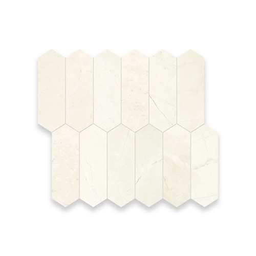 Vanilla Cream 2" x 6" Picket Honed