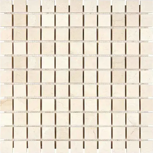 Crema Marfil 1" x 1" Mosaic