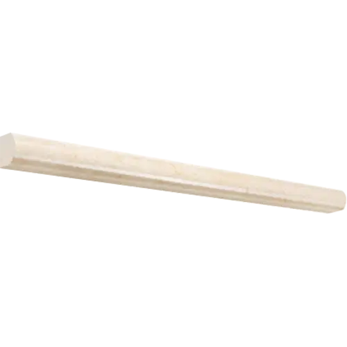 Crema Marfil Bullnose 3/4" x 12"