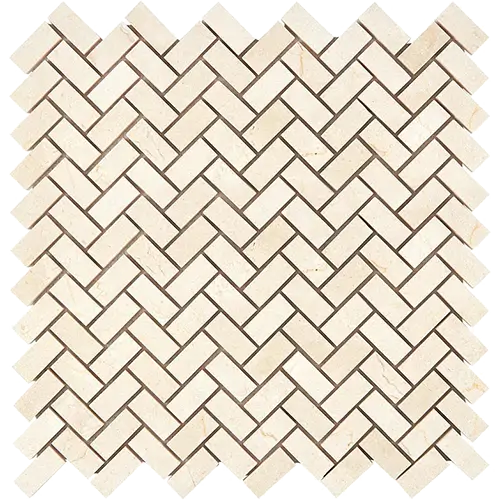Crema Marfil Mini Herringbone