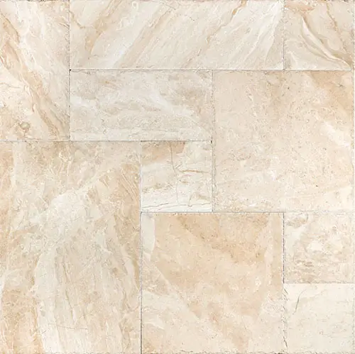 Diano Royal Brushed & Chiseled French Versailles Pattern