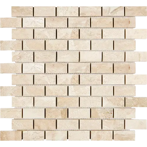 Diano Royal Polished 1" x 2" Brick Mosaic