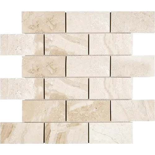 Diano Royal Polished 2" x 4" Brick Mosaic