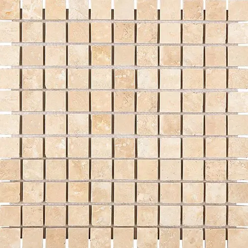 Durango Tumbled 1" x 1" Mosaic