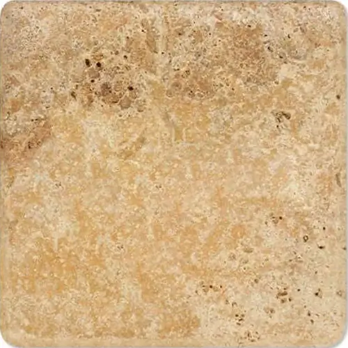 Gold / Yellow Cross-Cut Tumbled 18" x 18"