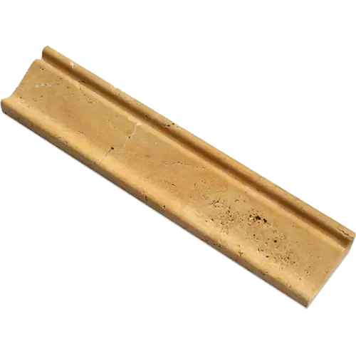 Gold / Yellow Honed Crown Molding 2 1/2" x 12"