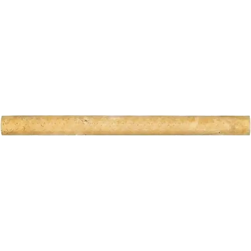 Gold / Yellow Honed Dome Cane 1" x 12"