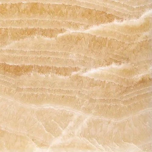 Honey Giallo Crystal Polished Micro-Beveled 18" x 18"
