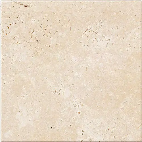 Ivory / Light Cross-Cut Tumbled 6" x 6"