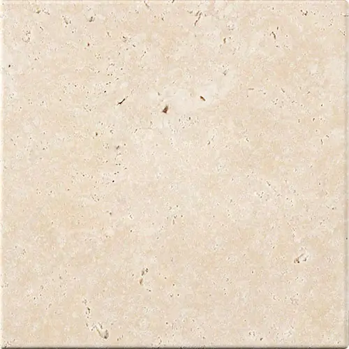 Ivory / Light Cross-Cut Tumbled 4" x 4"