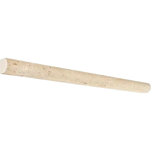 Ivory / Light Honed Bullnose 3/4" x 12"