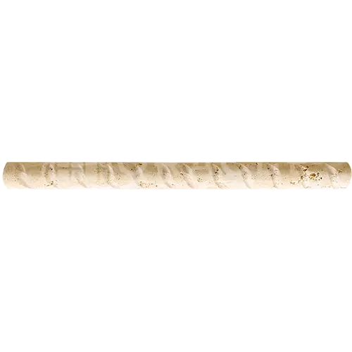 Ivory / Light Honed Rope 1" x 12"