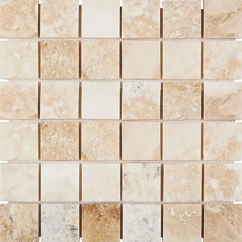 Latravonya Filled & Honed 2" x 2" Mosaic