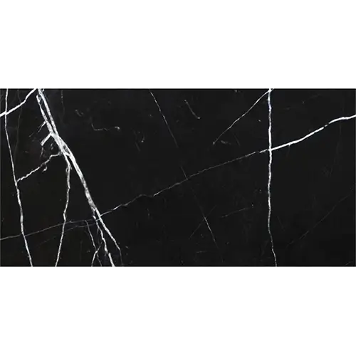 Nero Marquina Micro-Beveled 12" x 24"