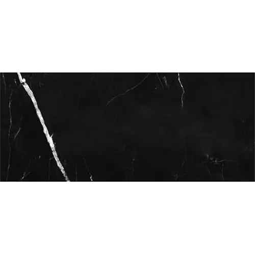 Nero Marquina Micro-Beveled 6" x 12"