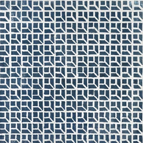 Block Square Azul 20" x 20"