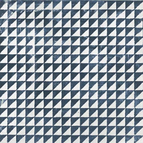 Block Triangle Azul 20" x 20"