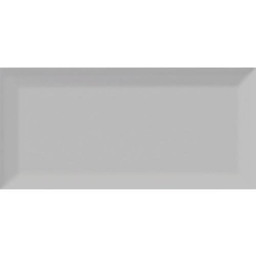 Cc Textures Tender Gray Beveled 4" X 10" Bright Glazed