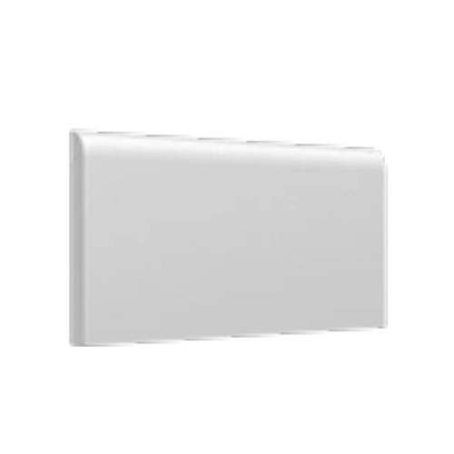 Tegel Forest Bright Glazed 3" x 6" Surface Bullnose